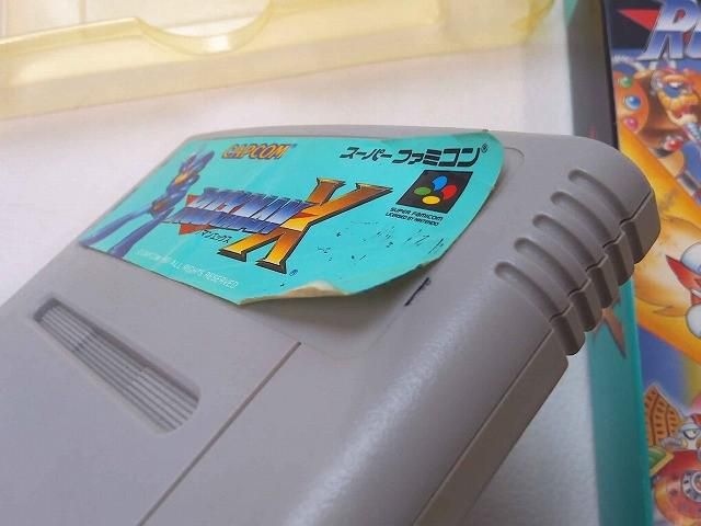 ゲーム スーパーファミコン ソフト ロックマンX 取扱説明書 箱付き