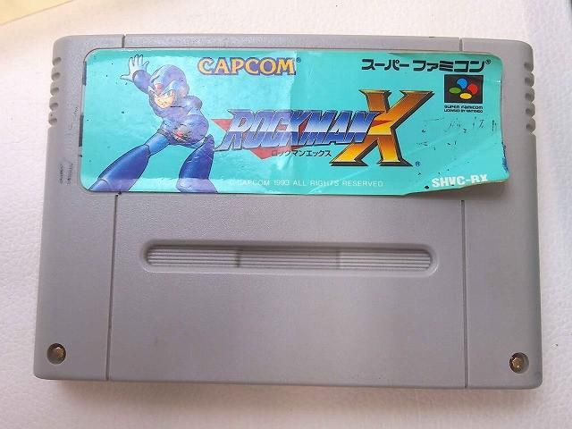 ゲーム スーパーファミコン ソフト ロックマンX 取扱説明書 箱付き