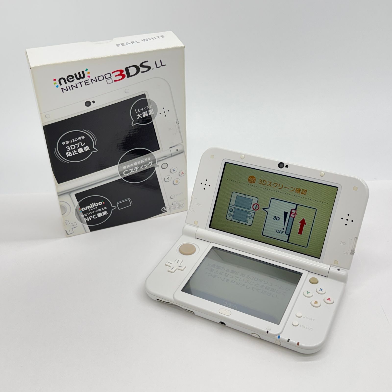 送料無料 Newニンテンドー3DS ホワイト 付属品完備 美品 New