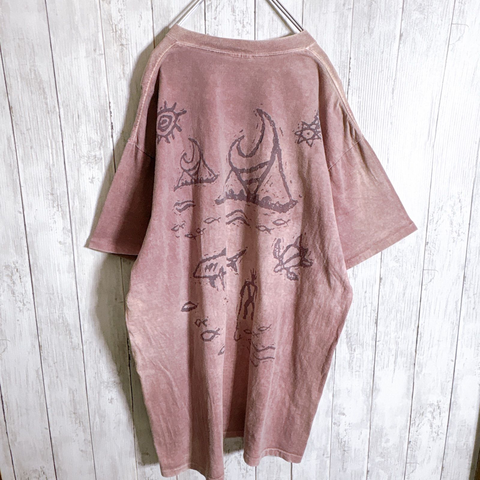 最高モデル】90s USA製 Vintage 古着 ONEITA 両面プリント サーフィン