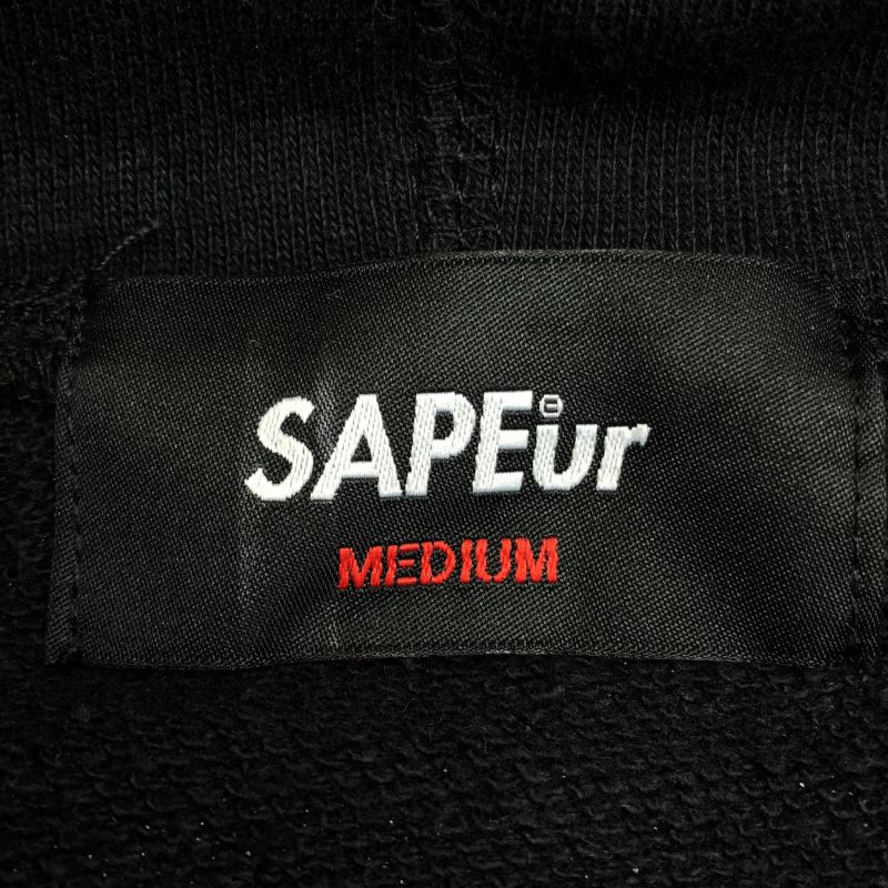 中古】SAPEur Cherish & Co パーカー サイズM ブラック サプール[19