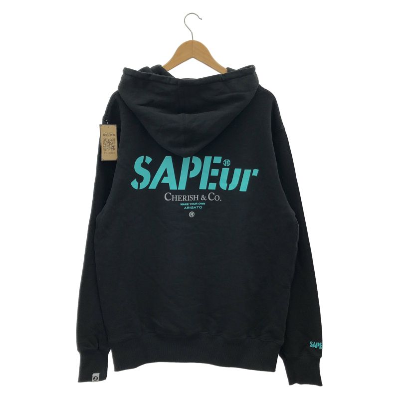 中古】SAPEur Cherish & Co パーカー サイズM ブラック サプール[19 