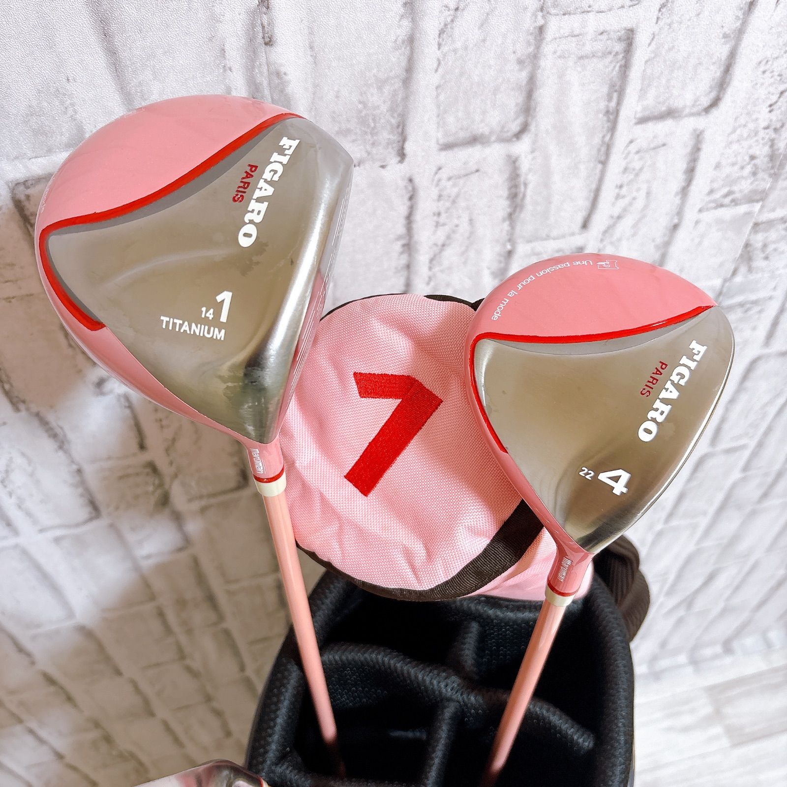 ゴルフクラブ】FIGARO レディース7本セット Callaway maruman FIGARO
