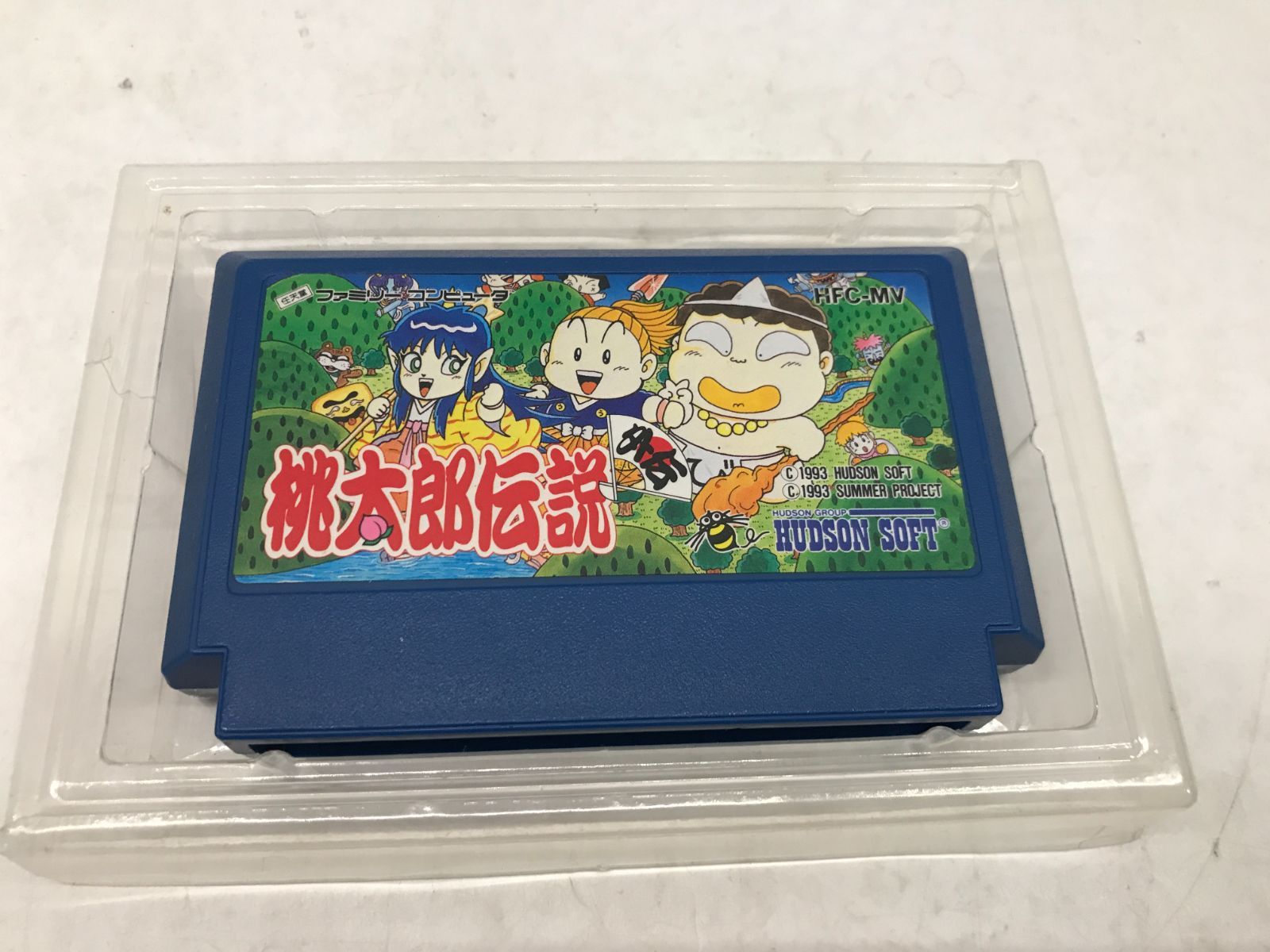 FC】箱付き・説明書無し 桃太郎伝説 外伝 HUDSON SOFT ファミコン 111