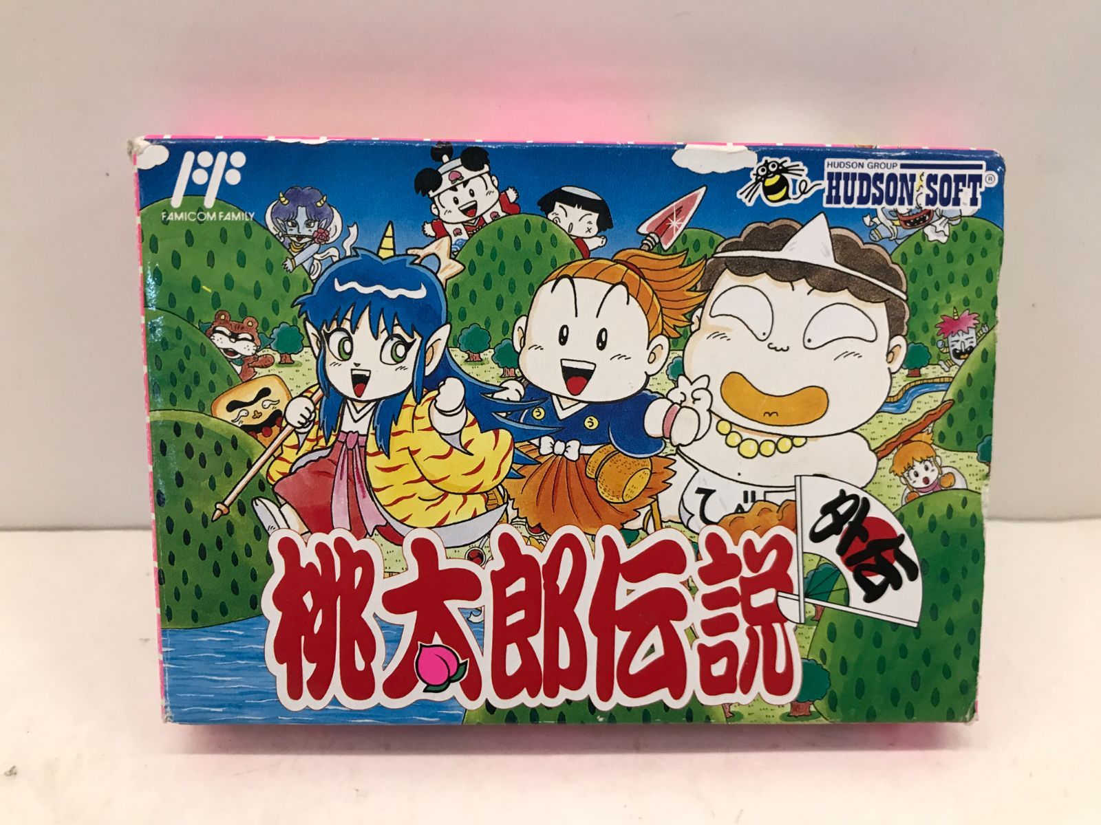 FC】箱付き・説明書無し 桃太郎伝説 外伝 HUDSON SOFT ファミコン 111