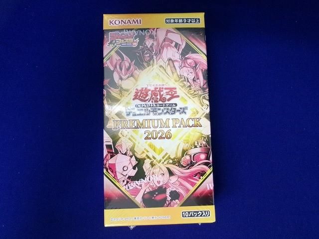 遊戯王　プレミアムパック2026　シュリンク付き未開封　4BOX 遊戯王 プレミアムパック2026 未開封BOXシュリンク付き - メルカリ