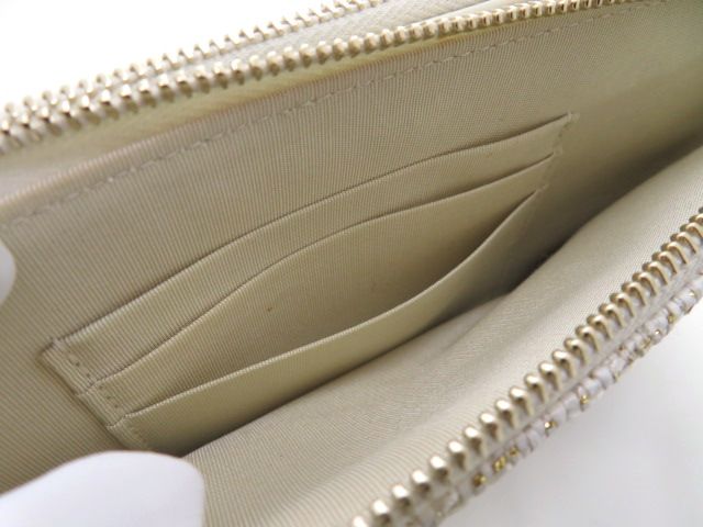 CHANEL シャネル ドーヴィルチェーンウォレット A81978 ショルダーバッグ
 ファブリック ベージュ レディース【中古】【473】 楽天市場】CHANEL シャネル ドーヴィルライン チェーンウォレット 長