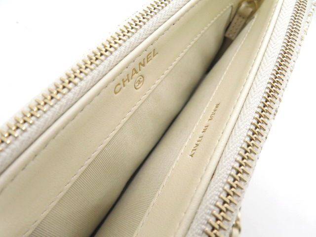 CHANEL シャネル ドーヴィルチェーンウォレット A81978 ショルダー