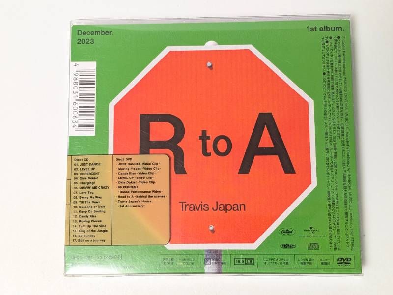 Travis Japan アルバム Road to A 初回T盤 CD+DVD - メルカリ