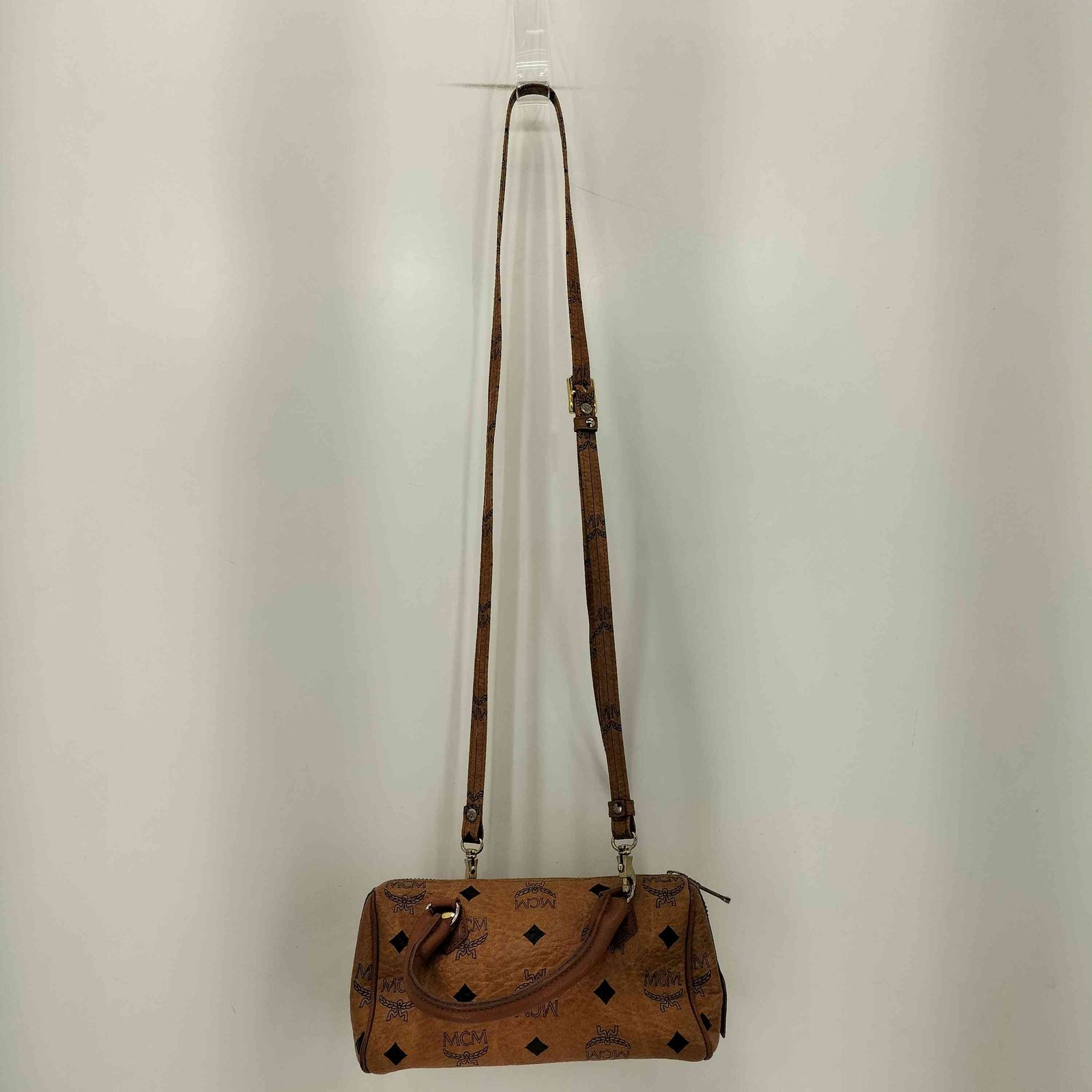 エムシーエム MCM ヴィセトス柄 2WAY レザー ミニボストンバッグ