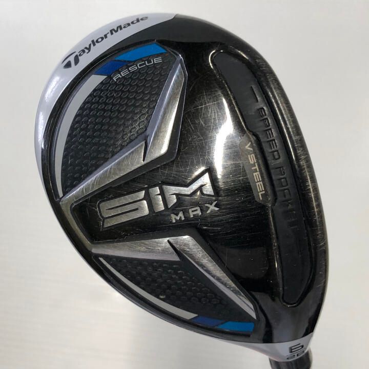 【中古・美品】 テーラーメイド SIM MAX レスキュー #4 22.0° TENSEI BLUE TM60 【S】 ヘッドカバー有【日本仕様】 中古】SIM マックス レスキュー ユーティリティ TENSEI BLUE TM60 22 R