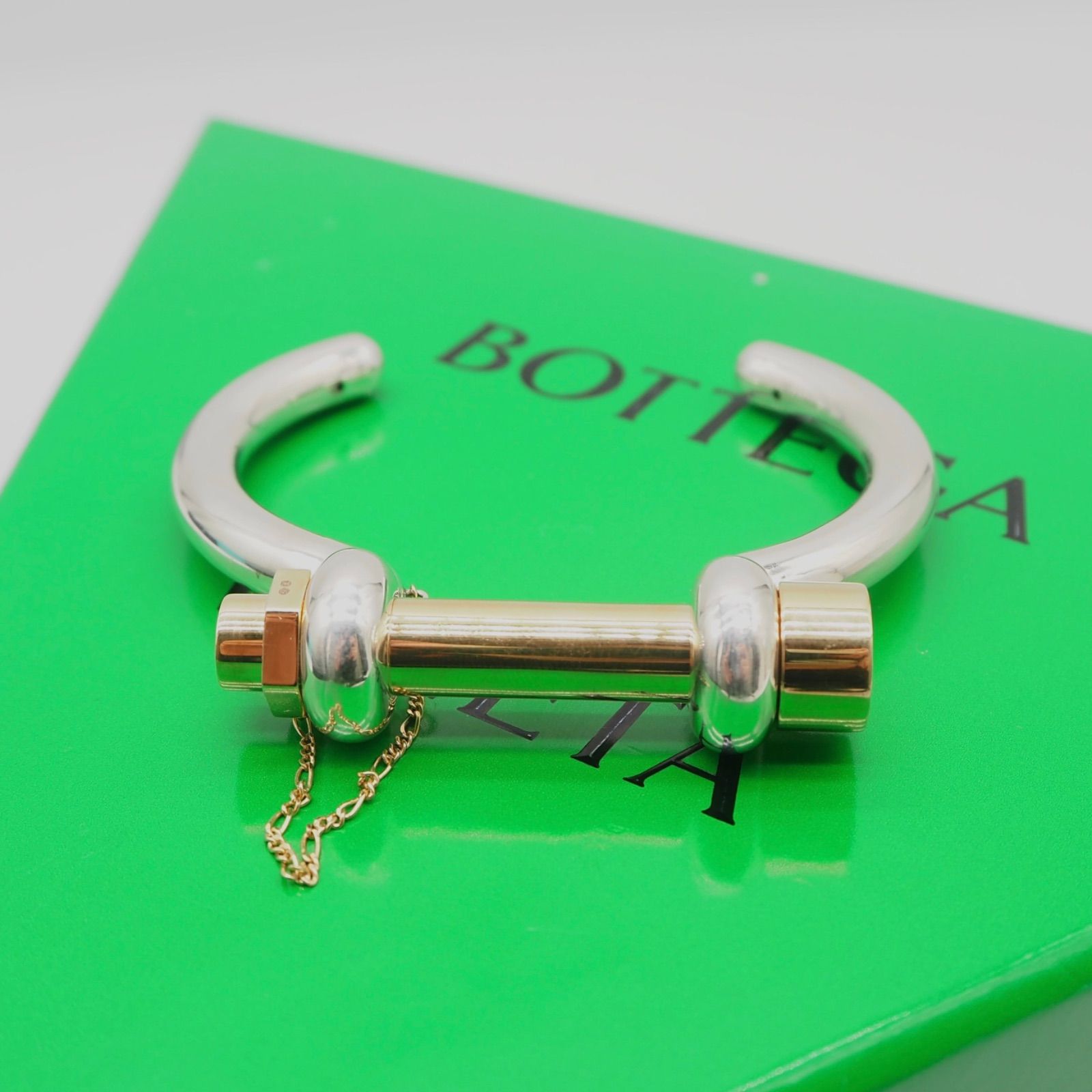 希少】BOTTEGA VENETA ボルトバングル シルバー925 ボッテガヴェネタ