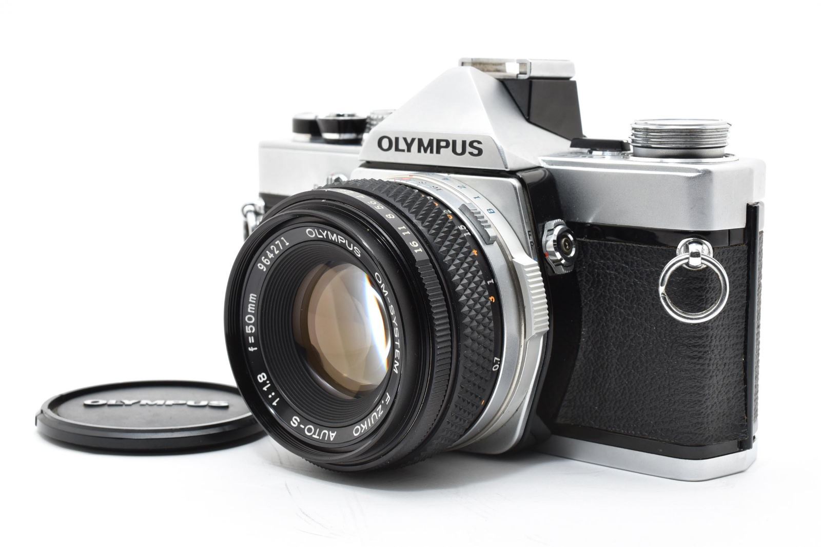6927 【良品】 Olympus Om-1 Slr Film Camera F.Zuiko Auto-S 50mm F1