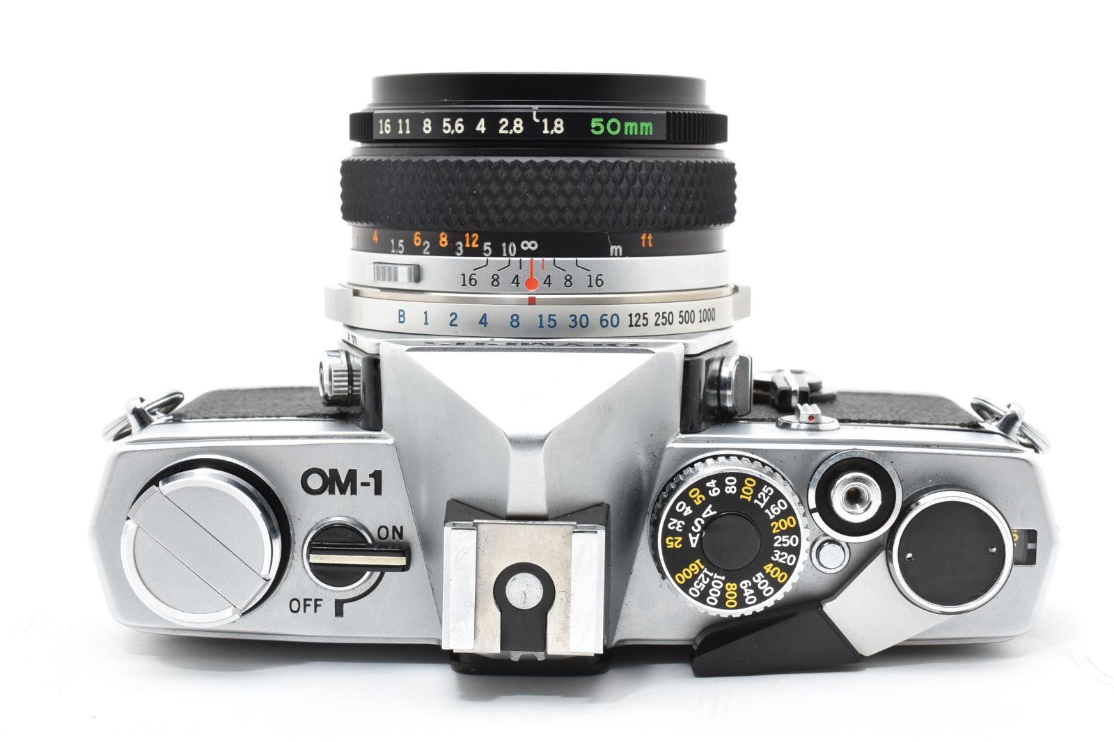 6927 【良品】 Olympus Om-1 Slr Film Camera F.Zuiko Auto-S 50mm F1