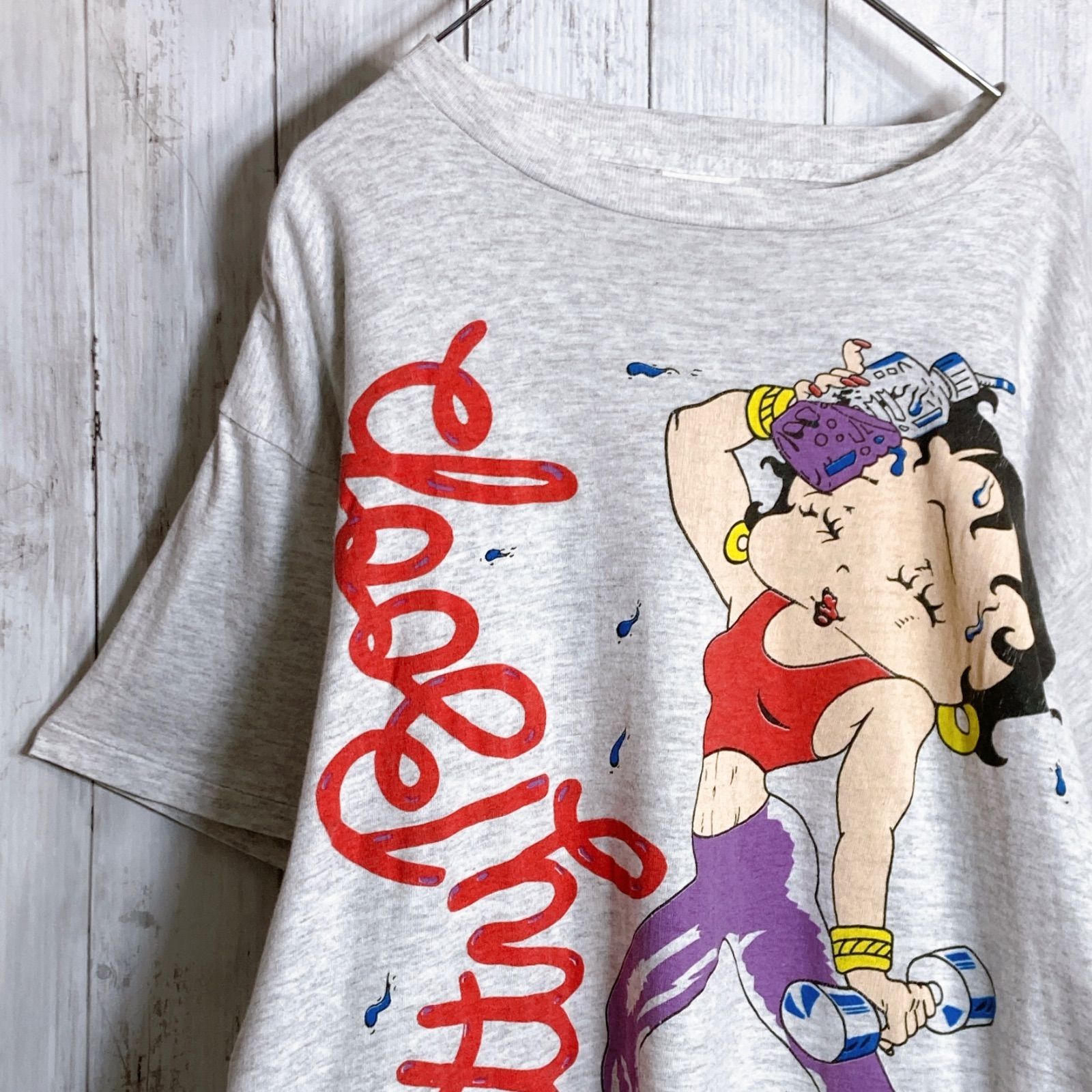 ネット公式 90s Betty Boop アメリカ製 ベティちゃん シングルステッチ