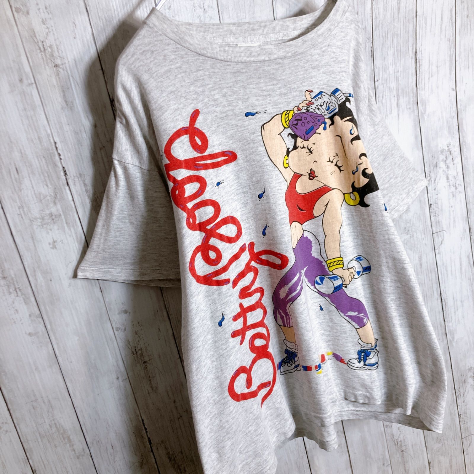 お宝古着/入手困難】90s Vintage 古着 USA製 Betty Boop ベティちゃん 