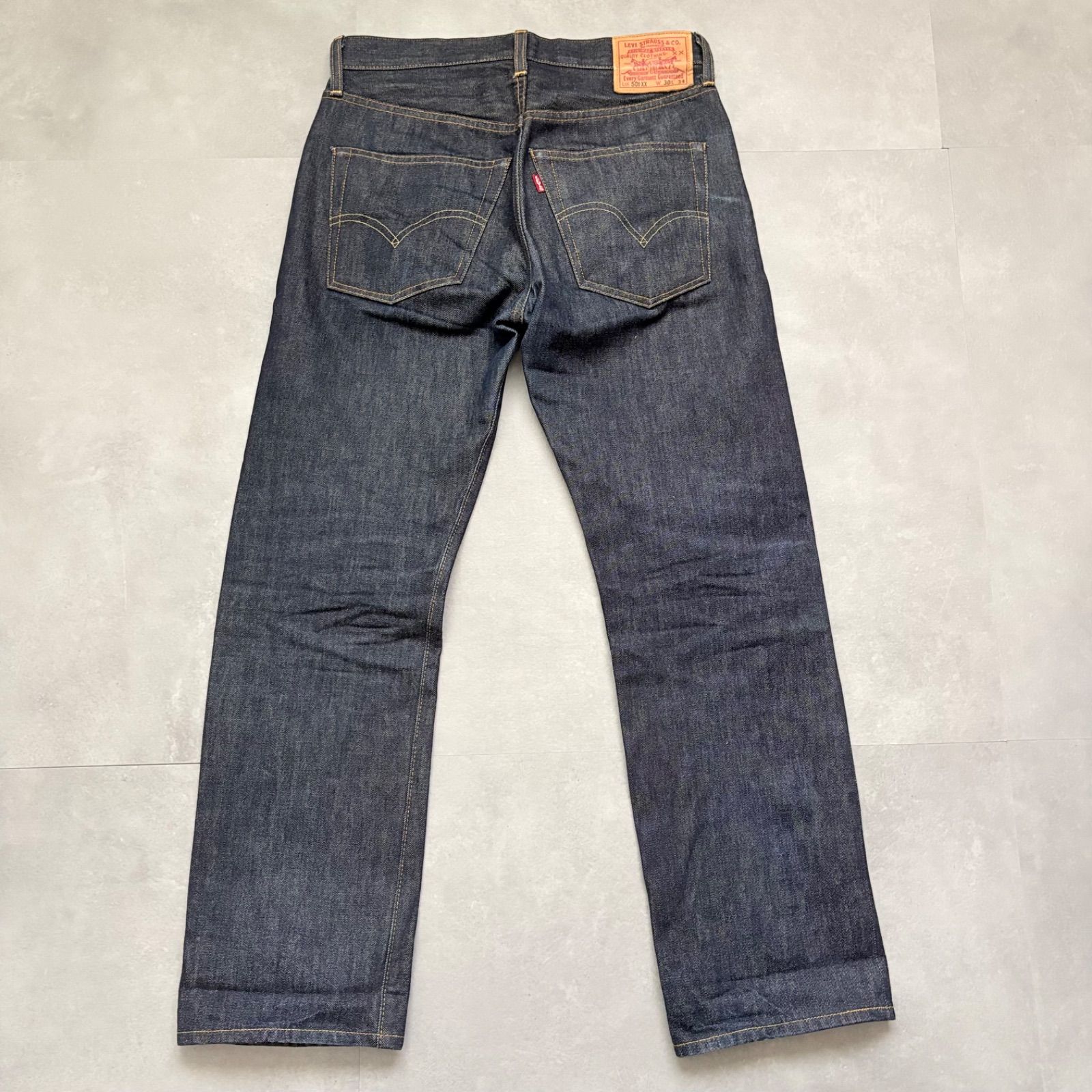 LVC リーバイス 501XX デニムパンツ 47501 W30 濃紺 復刻 47501 USA製