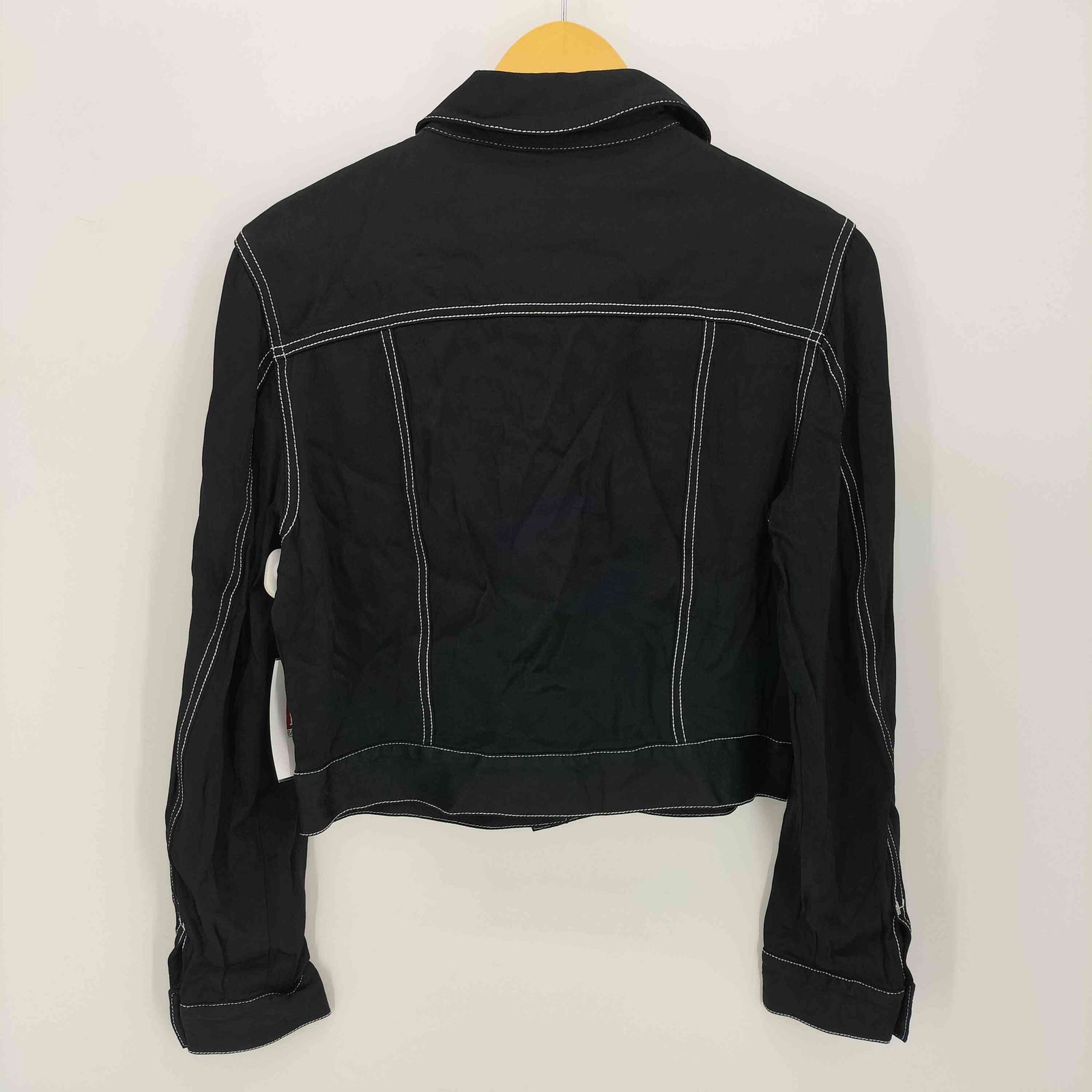 シーバイクロエ SEE BY CHLOE ステッチデザイン クロップドジャケット
