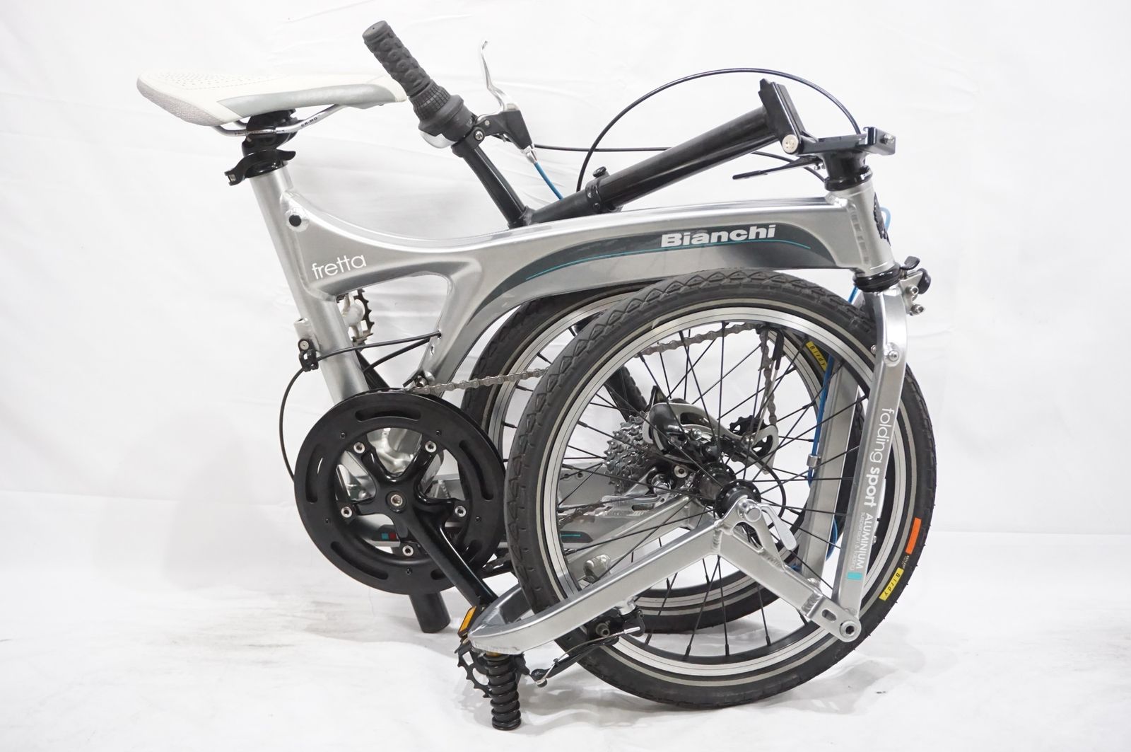 BIANCHI 「ビアンキ」 FRETTA 2010年モデル 18インチ 折り畳み自転車 
