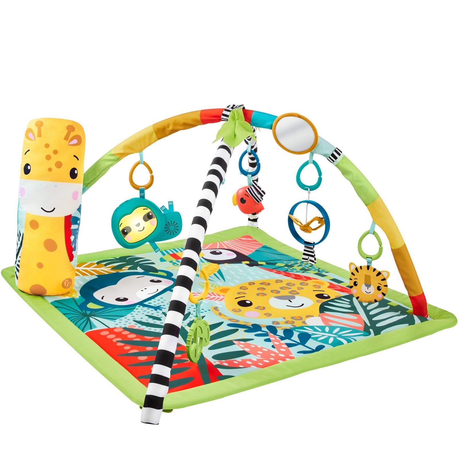 フィッシャープライス(fisher price) どうぶつたちと発見! レインフォレストジム 【お誕生(0ヵ月)~】 HJW08 [【2】レインフォレスト]