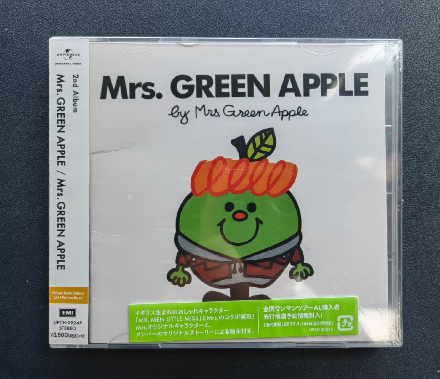 Mrs. GREEN APPLE 2nd Album 絵本盤 CD 【完全生産限定盤】 - メルカリ