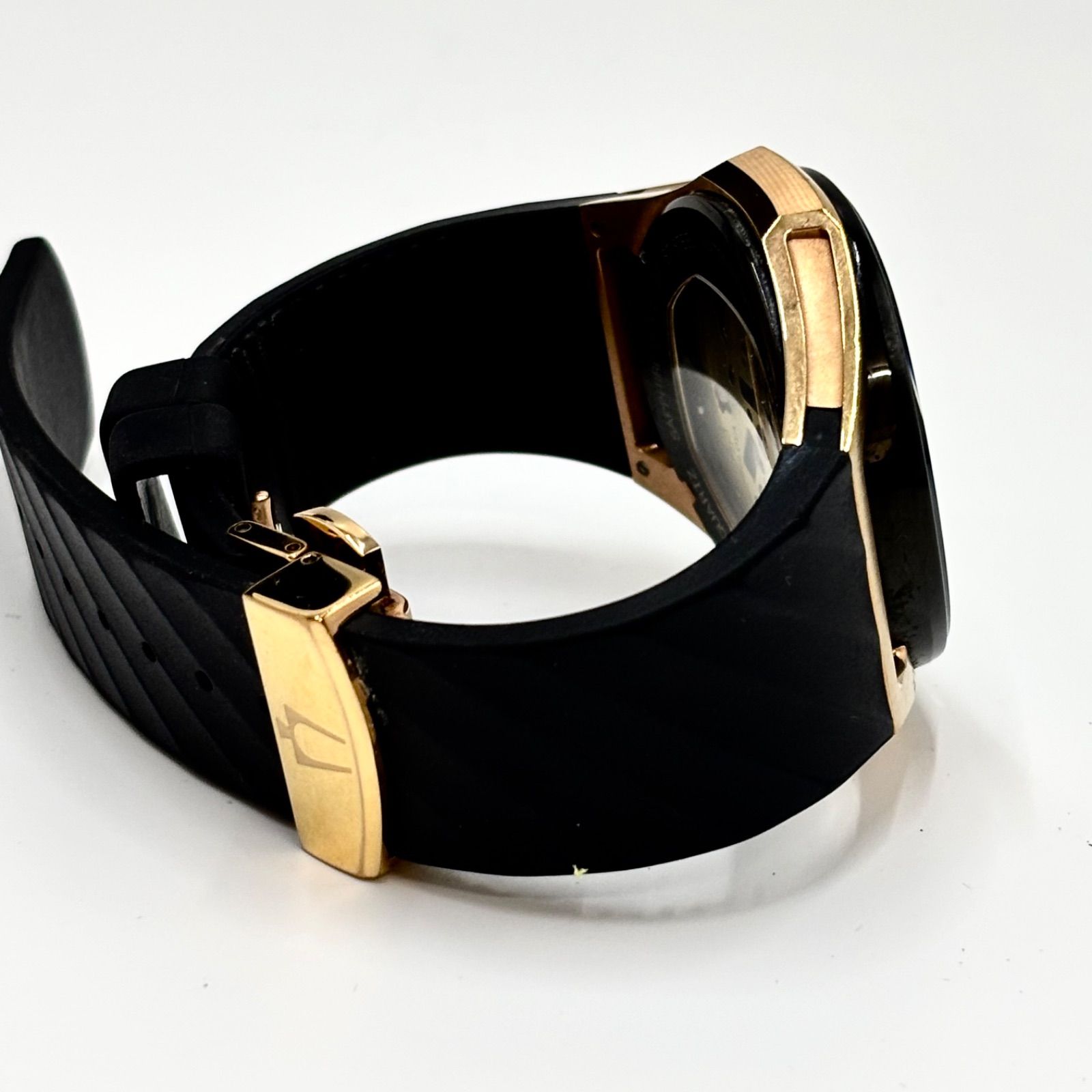 稼働/極美品/箱付き】BULOVA/ブローバ 腕時計 CURV/カーブ クロノ 