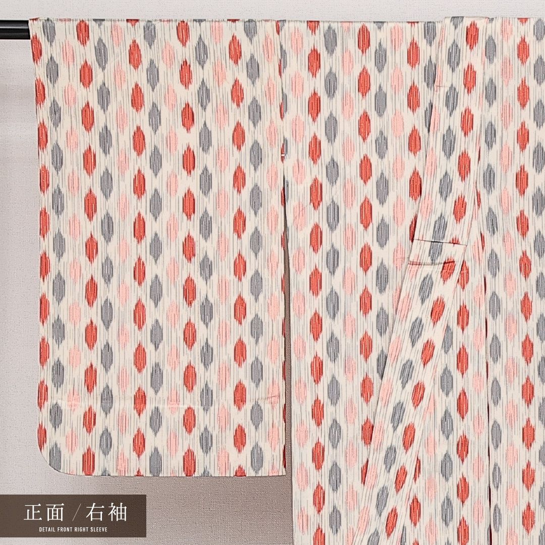 「縁」147ｃｍ～153ｃｍ 単衣 Ｓ寸 バチ衿 紬着尺 正絹 Ｃ２５０ 紬 単衣 身丈148cm 裄丈62cm 正絹 Sランク カジュアル バチ衿 XSサイズ