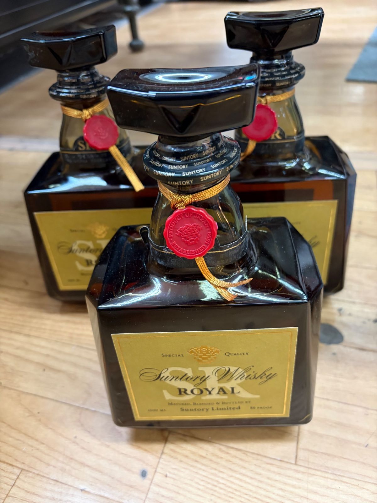飲料・酒 サントリー オールド リザーブ ロイヤル 3点
