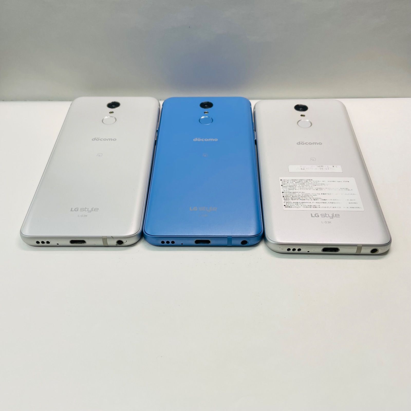 LG style L-03K 3台セット SIMフリー ジャンク - メルカリ