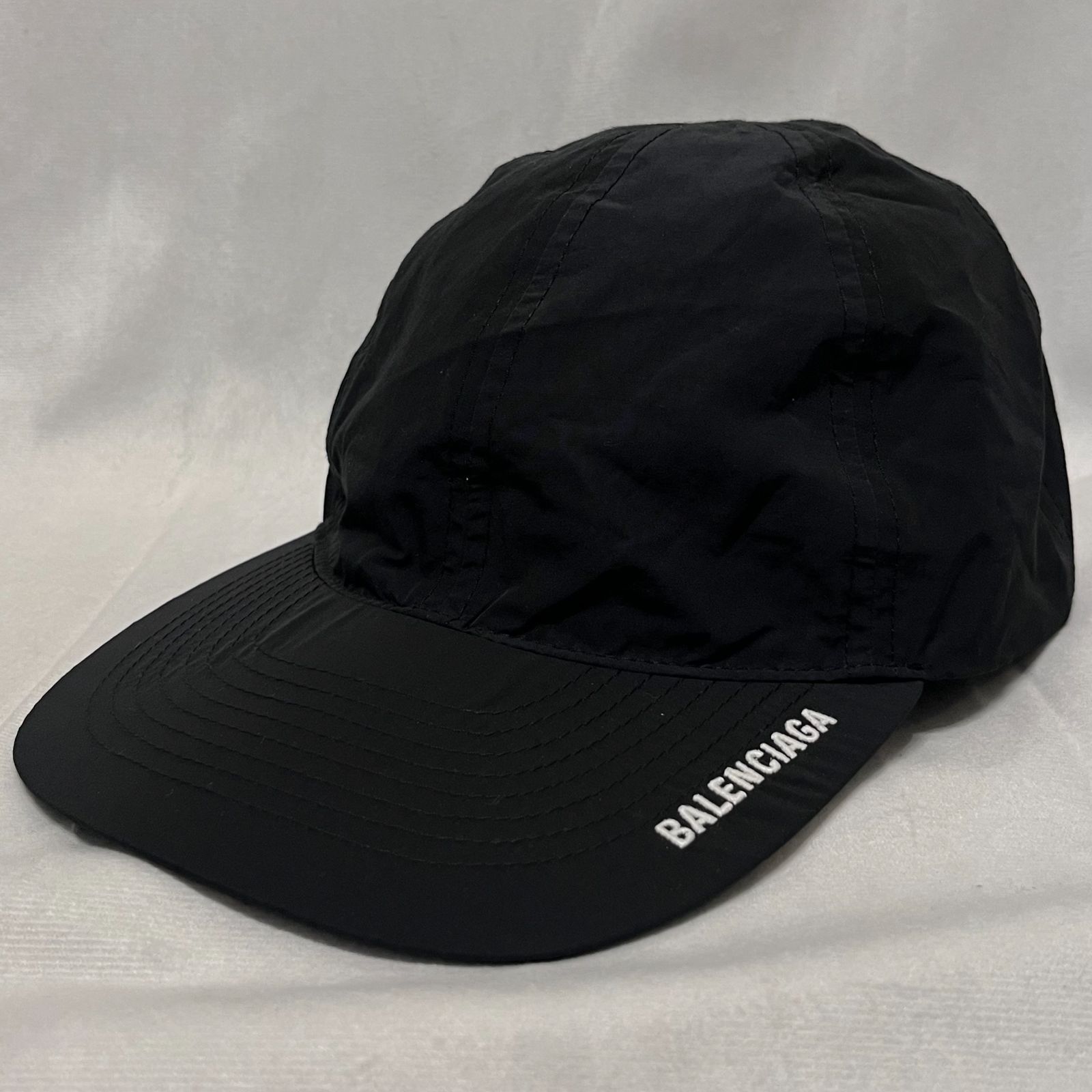 BALENCIAGA バレンシアガ○ 23SS 744268 4E0B7 1077 PACKABLE CAP ロゴ
