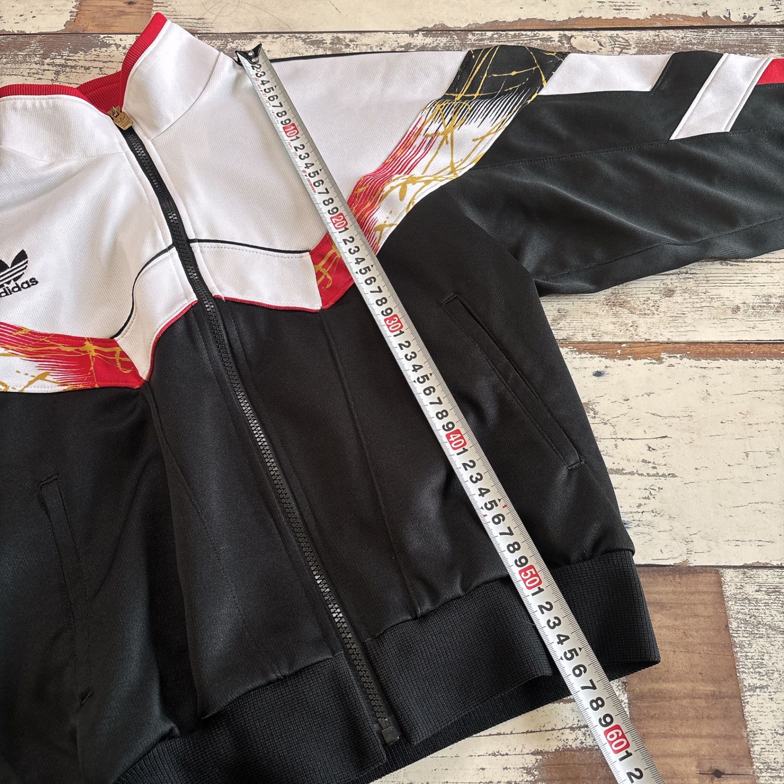 90s adidas アディダス トラックジャケット ジャージ トレフォイルロゴ 