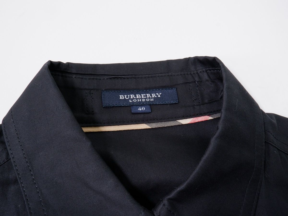 BURBERRY LONDONバーバリー ロンドン ベルト付きコットンサファリ