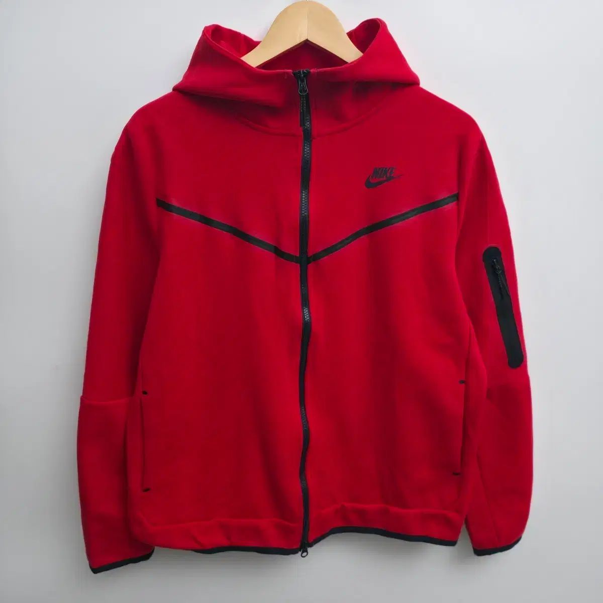 XL NIKE ナイキ テック フリース フーディー ジップアップ レッド-値上げ幅