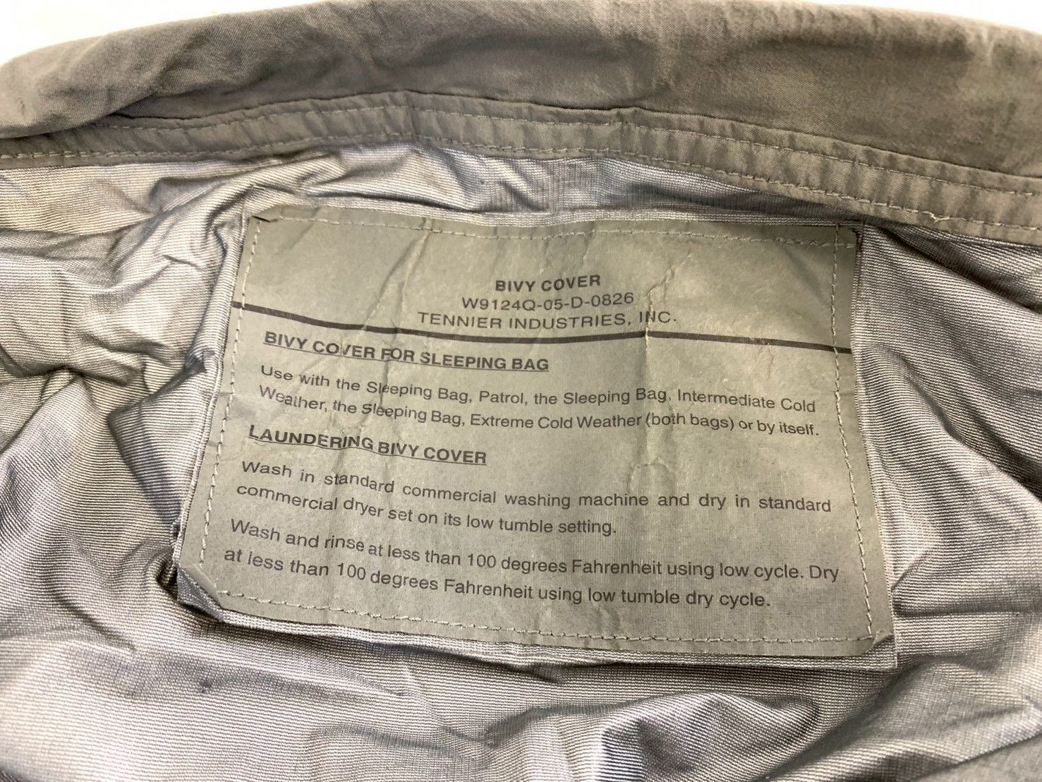 米軍放出品】寝袋カバー シュラフカバー ビビーカバー デジタル迷彩