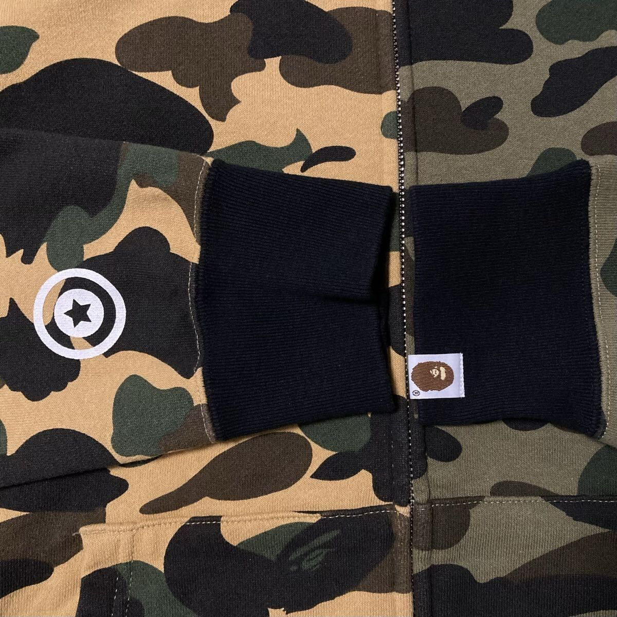 シャークパーカー　1stcamo RONR M 1ST CAMO 2ND SHARK FULL ZIP HOODIE MENS – eu.bape.com