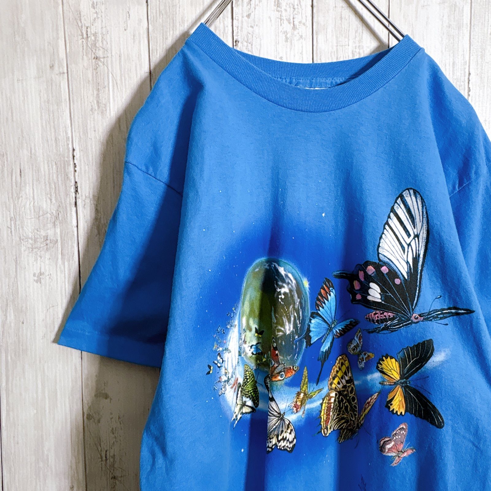入手困難】90s Vintage USA古着 wild cotton アース アニマル
