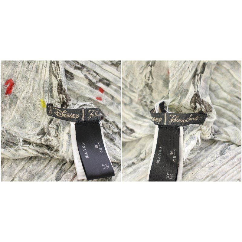 ファリエロサルティ Faliero Sarti × Disney ストール ミッキー - メルカリ