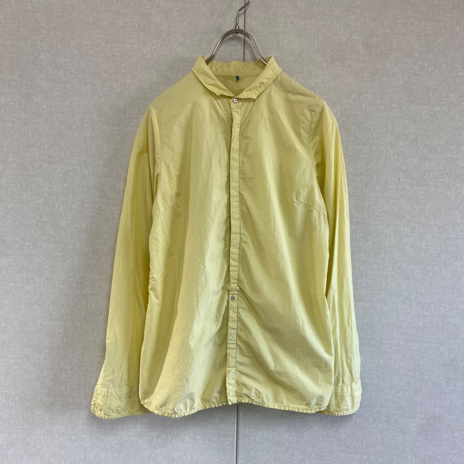 パラスパレス Pal'las Palace コットン 長袖シャツ イエロー - メルカリ