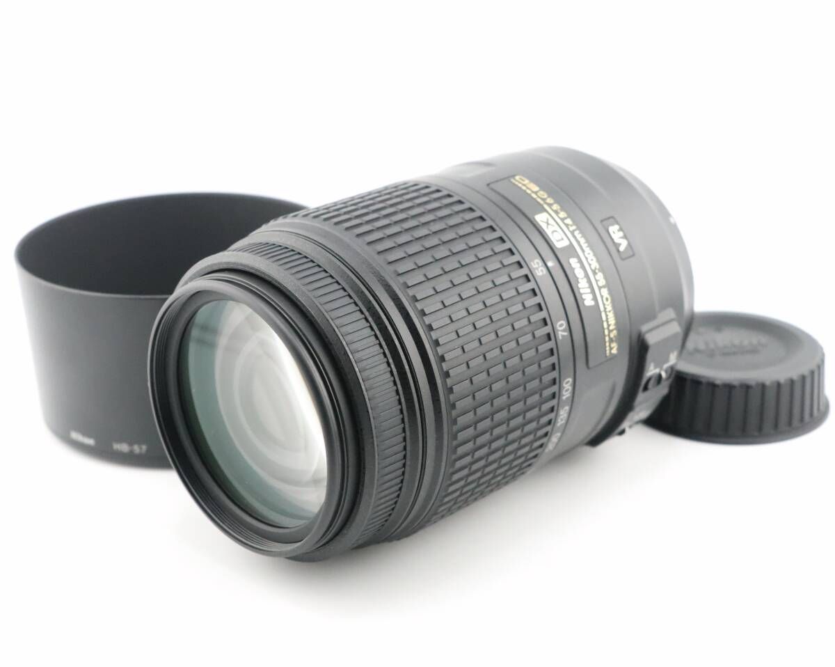 ☆美品☆ニコン NIKON AF-S DX NIKKOR 55-300mm F4.5-5.6 G ED VR 