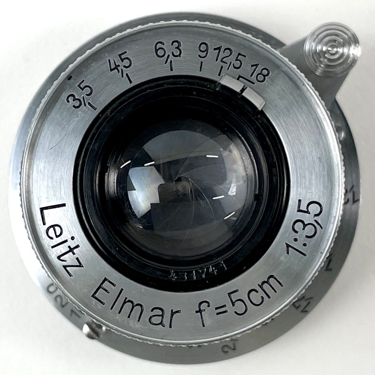 ライカ LEICA Elmar 50mm F3.5 エルマー 5cm Lマウント L39 レンジ 