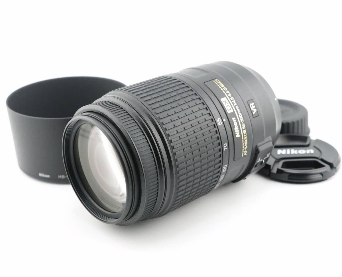 ☆極上品☆ニコン NIKON AF-S DX NIKKOR 55-300mm F4.5-5.6 G ED VR