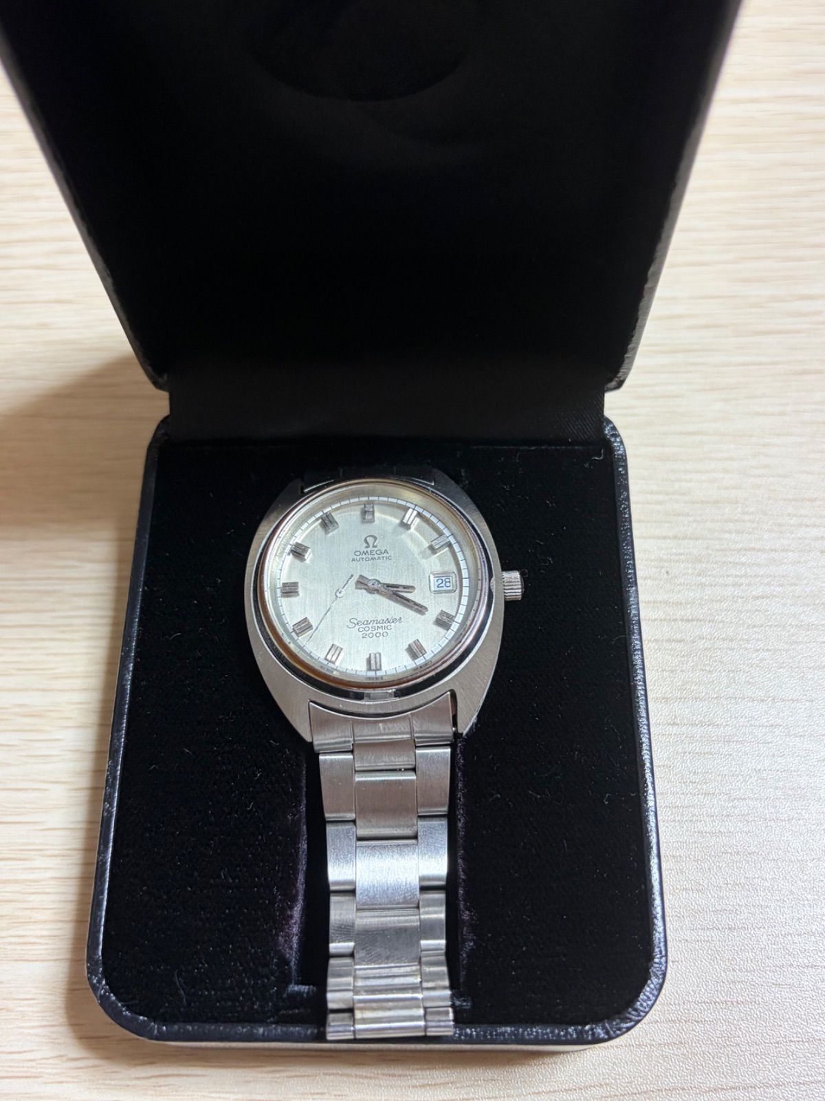 OMEGA Seamaster Cosmic 2000 自動巻き デイト メンズ腕時計 ジャンク 