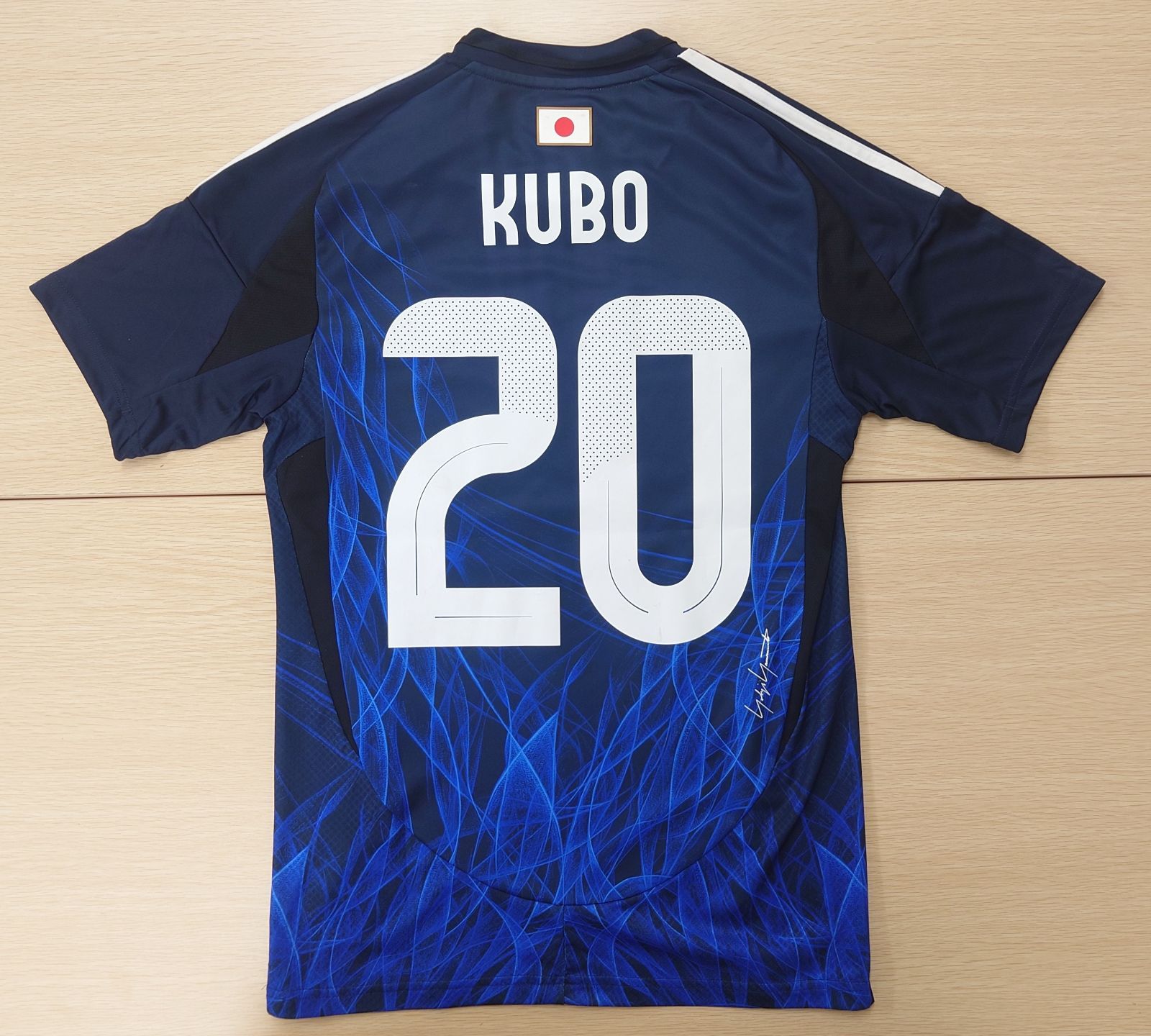 【かずみ様専用画面】adidas サッカー日本代表 2024レプリカユニフォーム 20番久保建英　Mサイズ