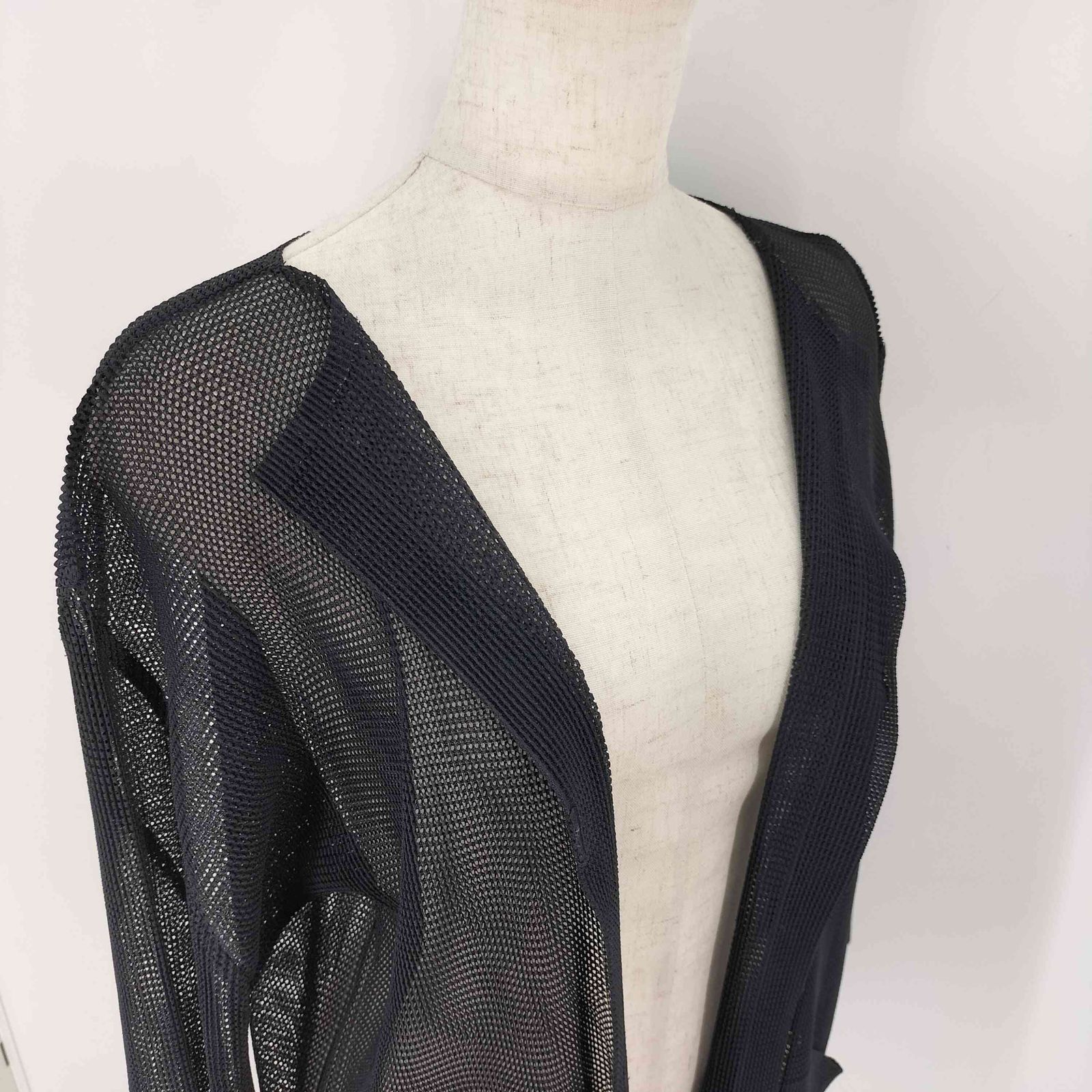 PLEATS PLEASE イッセイミヤケ　メッシュ　ボレロ　カーディガン　羽織 プリーツプリーズイッセイミヤケ PLEATS PLEASE ISSEY MIYAKE プリーツ