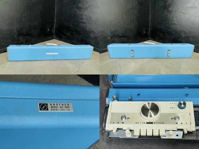 【値下げ】Brother編み機KH-588＋ニットリーダー【整備済み】 動作未確認 Brother ブラザー 編み機 KH-588 オートエル ニット