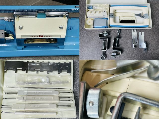 【値下げ】Brother編み機KH-588＋ニットリーダー【整備済み】 Brother Profile Knitting Machine KH 588 Knitleader KH588 for sale