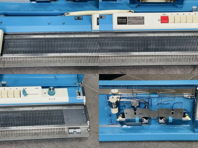 【値下げ】Brother編み機KH-588＋ニットリーダー【整備済み】 ブラザー 編み機 ニットリーダー 2点セット BROTHER KH-588 knitleader