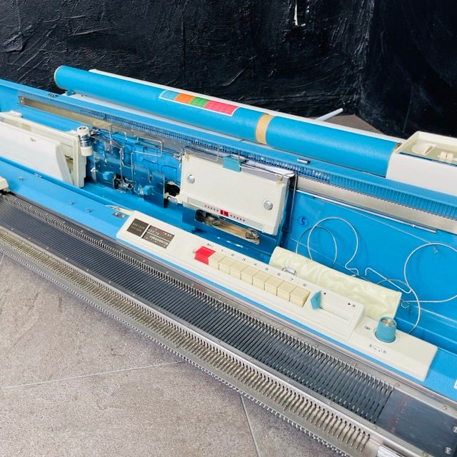 【値下げ】Brother編み機KH-588＋ニットリーダー【整備済み】 動作未確認 Brother ブラザー 編み機 KH-588 オートエル ニット