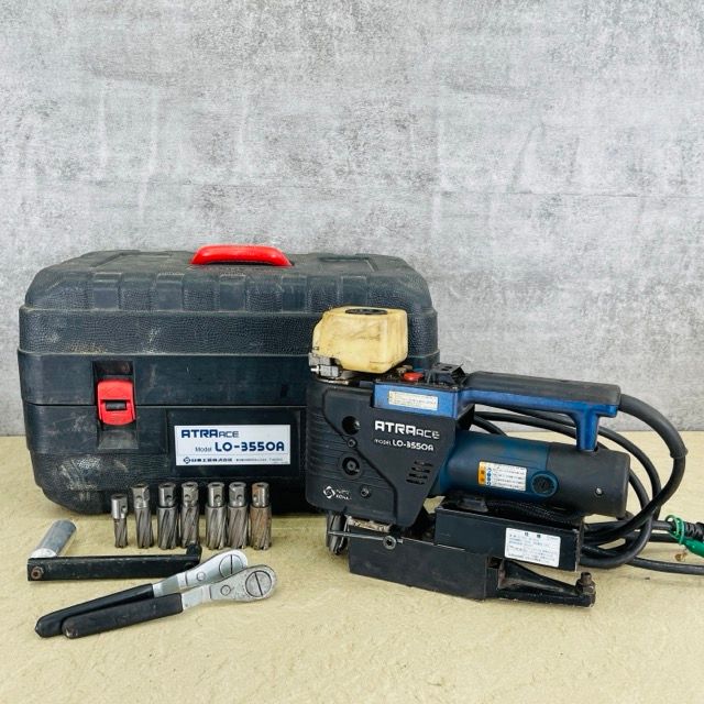 日東工器 磁気ボール盤 アトラエース LO-3550A NITTO ATRAACE 【中古】動作保証 電動工具 AC100V 50/60Hz/516509
