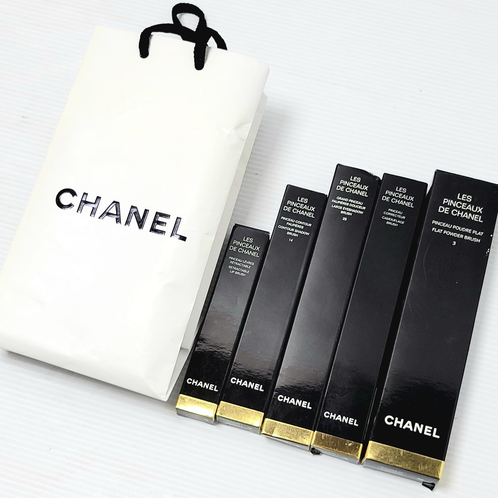 未使用品】CHANEL LES PINCEAUX DE CHANEL メイクブラシ 5本セット #3 